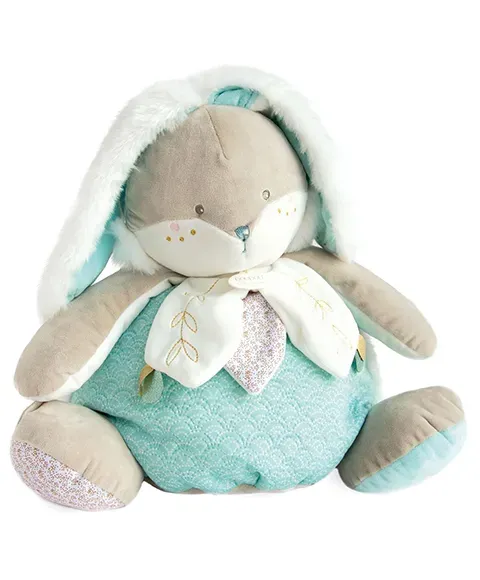 Peluche Range Pyjama Lapin De Sucre Vert 38 Cm