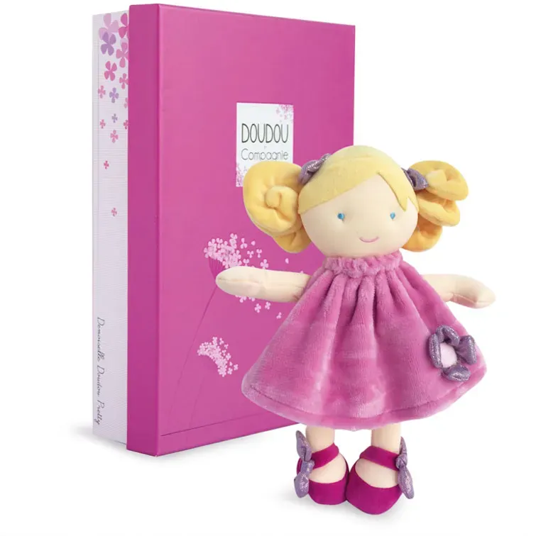 Poupee En Tissu Rose Pretty Lollipop 28 Cm