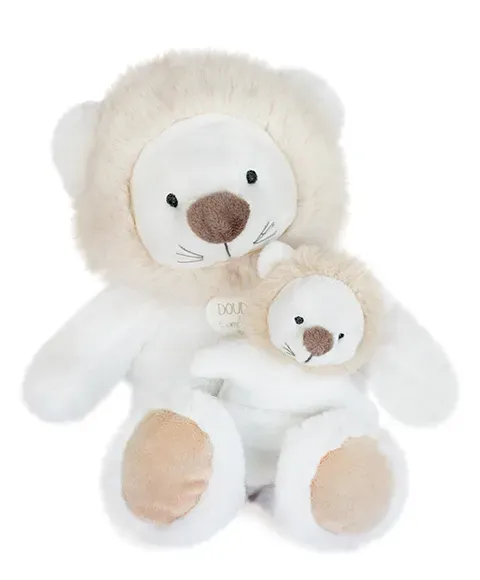 Peluche Lion Avec Bebe 25 Cm Unicef