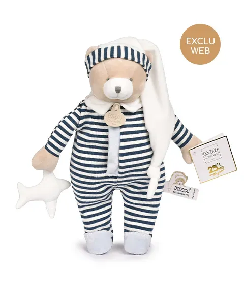 Product Ours Bonnet Marin 30 Cm Reedition Limitee Et Numerotee Image
