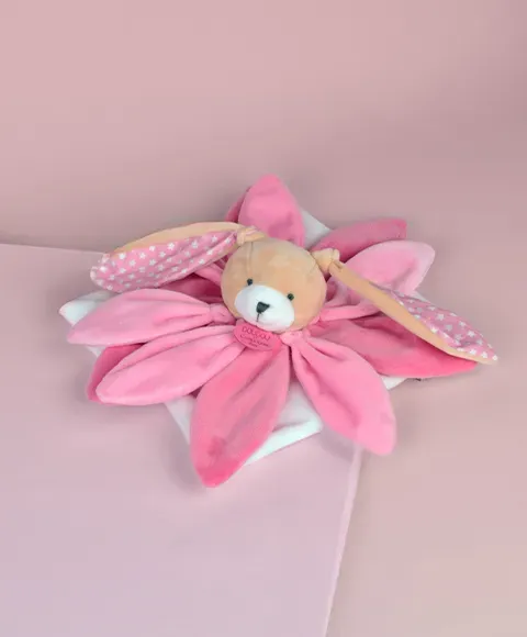Product Coffret Doudou Lapin Petales Collector Rose 28 Cm Image
