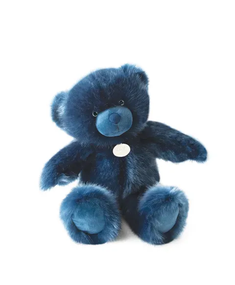 Product Ours En Peluche Bleu Jean Collection 37 Cm 1 Image