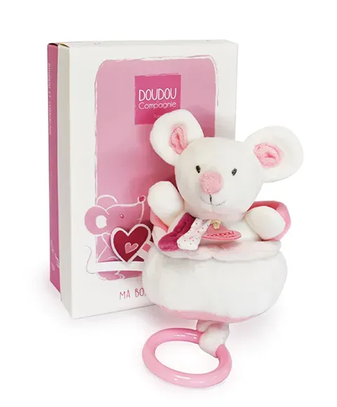 Product Peluche Musicale Souris Rose 20 Cm Image